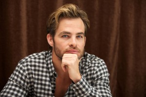 Chris Pine attends "Jack Ryan: Shadow Recruit" Junket - Los Angeles